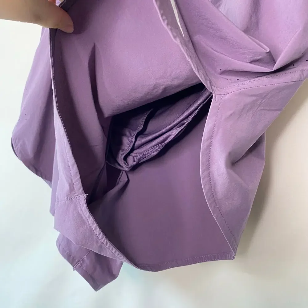 Nike Purple Running Dri-Fit Dolphin Shorts Size 2X